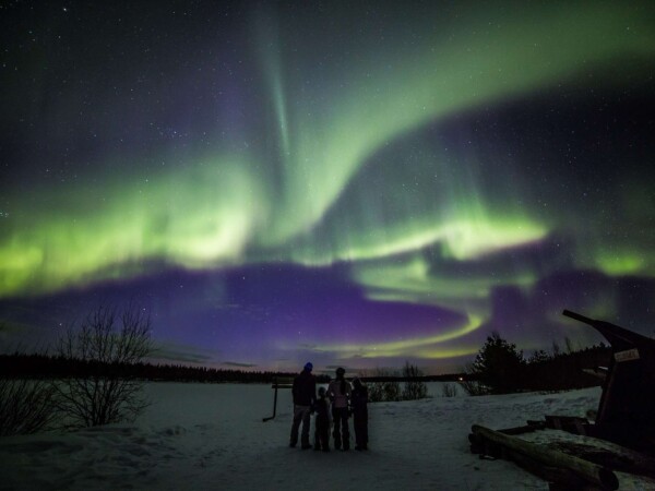 Aurora Camp & avotuli-illallinen